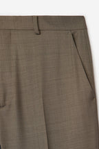 The Kooples - Pantalon Costume Beige En Laine - Homme