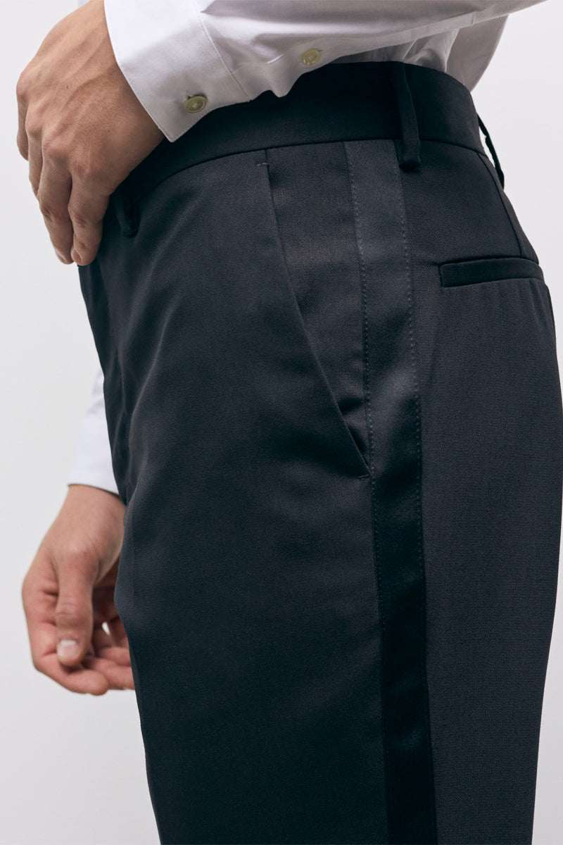 The Kooples - Pantalon En Laine Noir - Homme