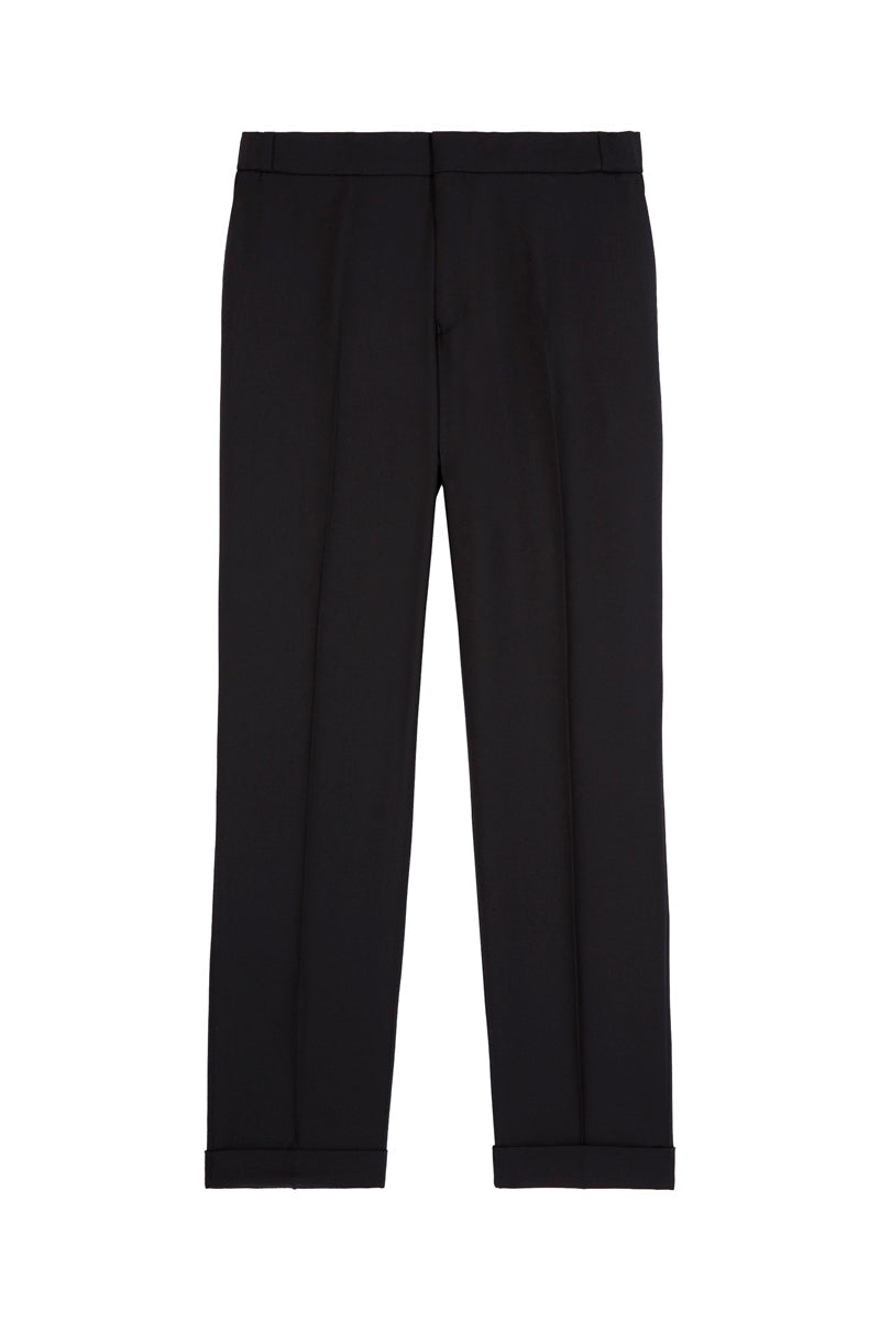 The Kooples - Pantalon En Laine Noir - Homme