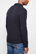 The Kooples - Pull En Laine Col Zippe - Homme