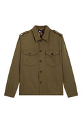 The Kooples - Blouson Tissu Chevron Avec Doublure Leopard - Homme