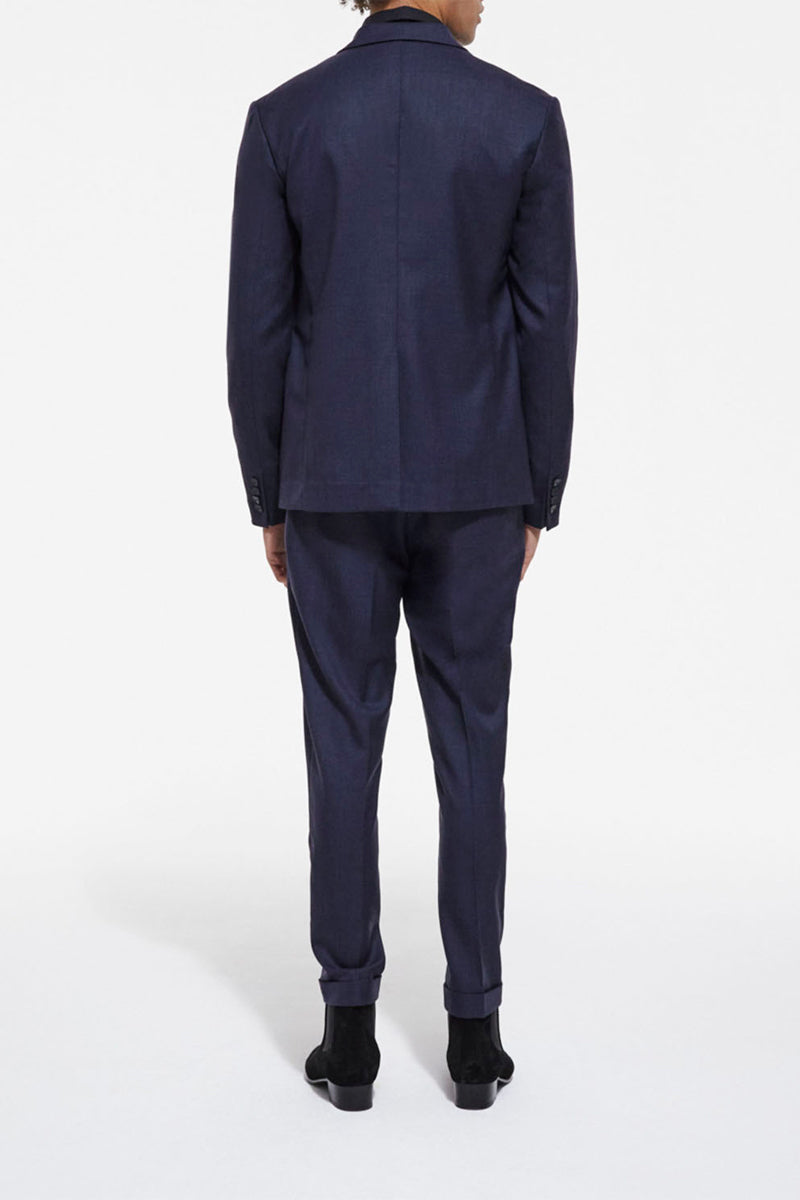 The Kooples - Veste De Costume En Laine Bleu Marine - Homme
