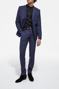 The Kooples - Veste De Costume En Laine Bleu Marine - Homme