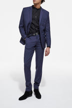 The Kooples - Veste De Costume En Laine Bleu Marine - Homme