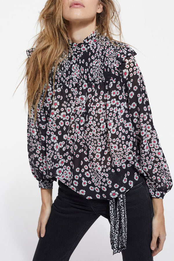 The Kooples - Blouse - Noir - Femme