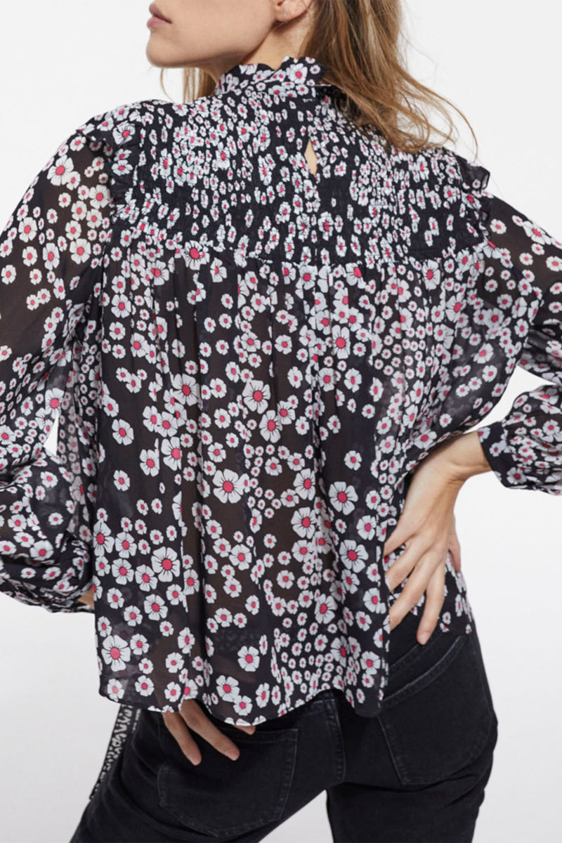 The Kooples - Blouse - Noir - Femme