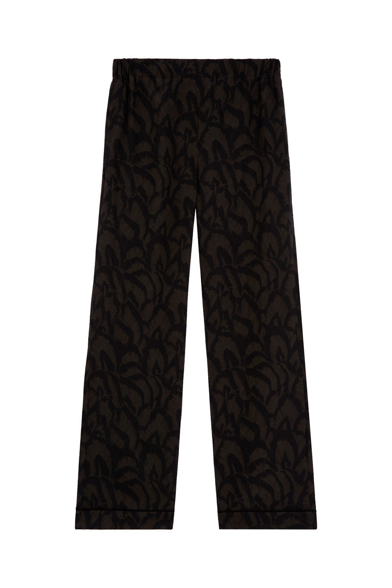 The Kooples - Pantalon En Soie Imprimé - Femme