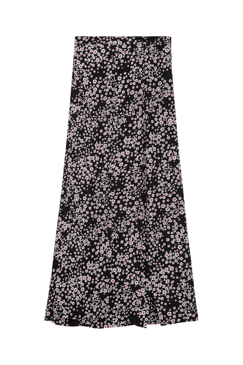 The Kooples - Jupe Longue Fleurie - Femme