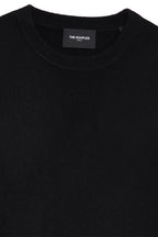 The Kooples - Pull Cachemire Noir À Manches Courtes - Femme