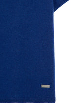 The Kooples - Pull Cachemire Bleu À Manches Courtes - Femme