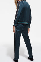 The Kooples - Sweatshirt Zippé Bicolore - Femme