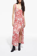 The Kooples - Robe Longue Fleurie - Femme