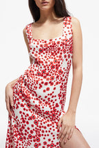 The Kooples - Robe Longue Fleurie - Femme