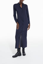 The Kooples - Robe Longue À Rayures - Femme