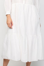 The Kooples - Robe Longue Voile De Coton Broderie Navajo - Femme