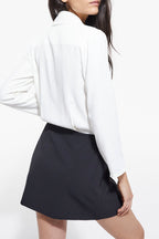 The Kooples - Robe Trompe-L’Œil - Blanc Et Noir - Femme