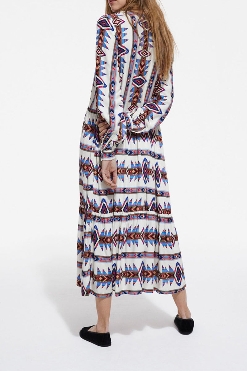 The Kooples - Robe Longue Imprimée - Femme