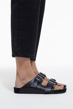 The Kooples - Mules En Cuir De Veau - Noir - Femme