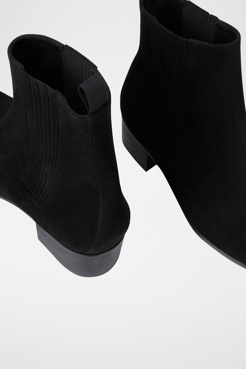 The Kooples - Boots En Nubuck - Noir - Homme