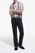 The Kooples - Chemisette Col Hawïen Imprimée - Homme