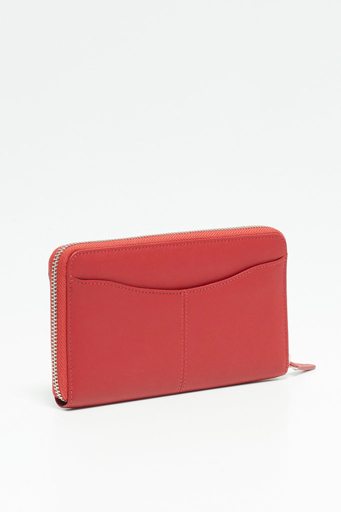 Le Tanneur - Porte-Monnaie En Cuir Valentine - Rouge