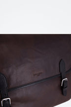 Le Tanneur - Sac Bandoulière En Cuir Gabriel - Café