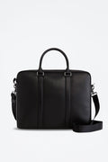 Le Tanneur - Porte-Documents Slim 14" Charles En Cuir - Noir