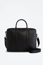 Le Tanneur - Porte-Documents Slim 14" Charles En Cuir - Noir
