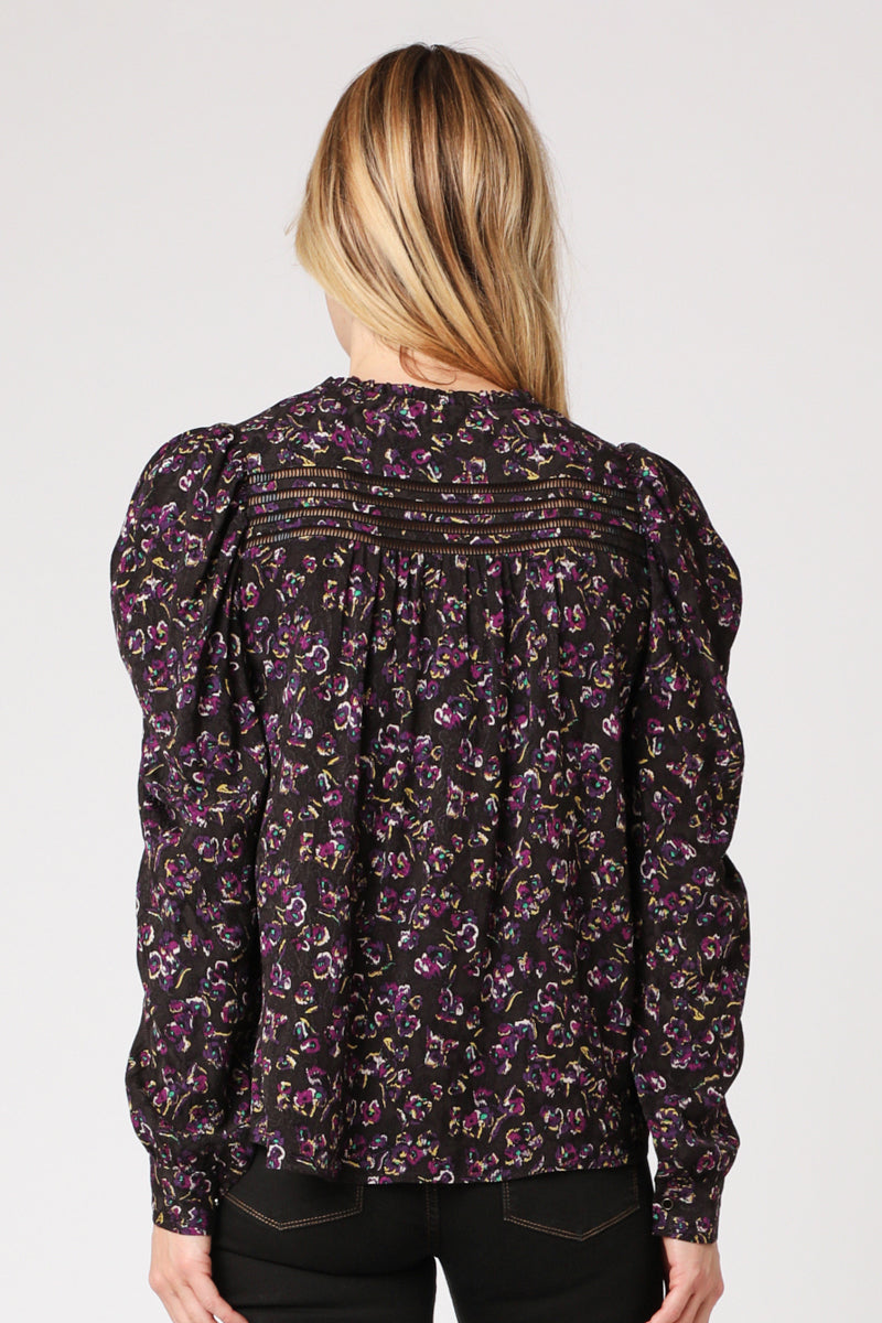 Blouse Imprimé Manches Bouffantes - Bilbao