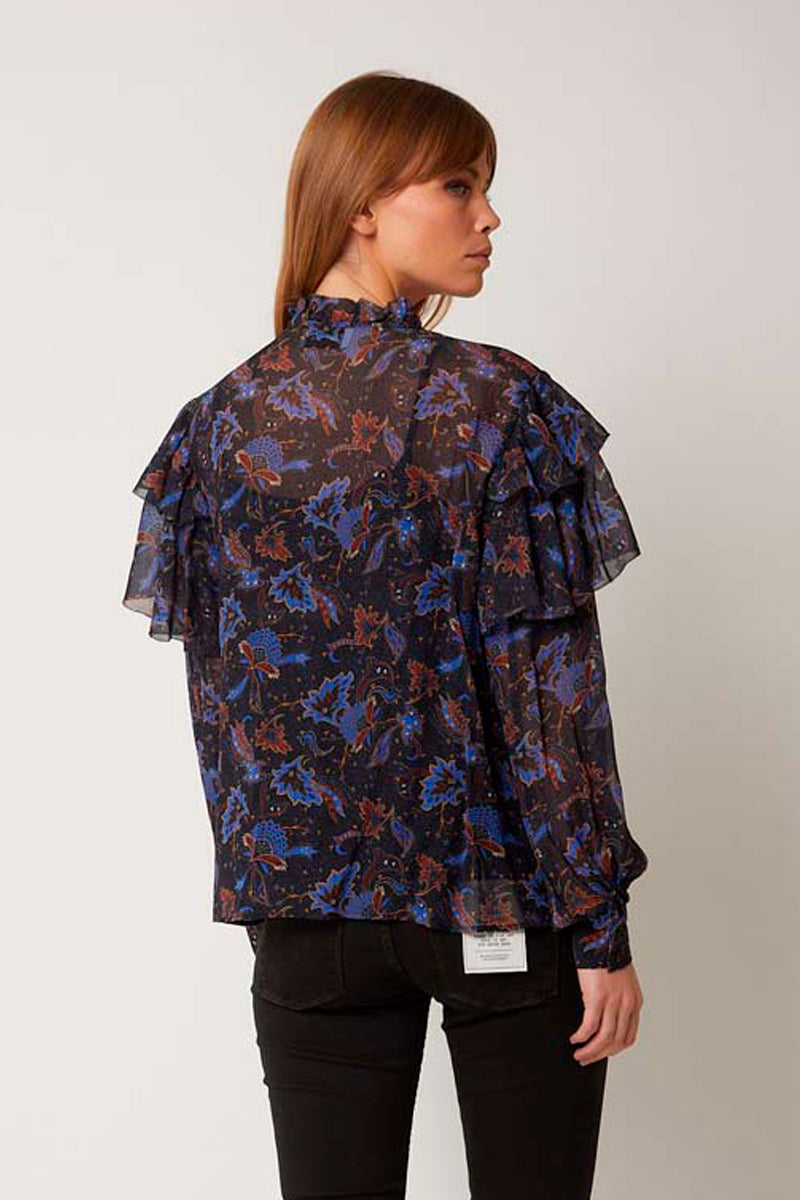 Blouse Col V - Phoenix