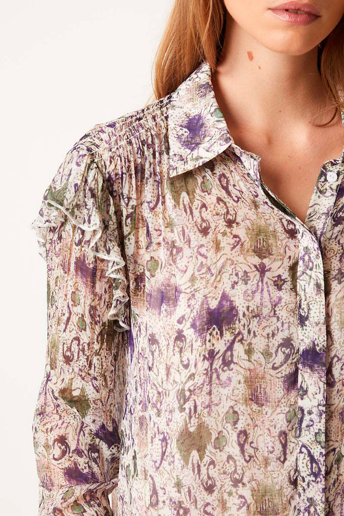 Berenice - Blouse Gris