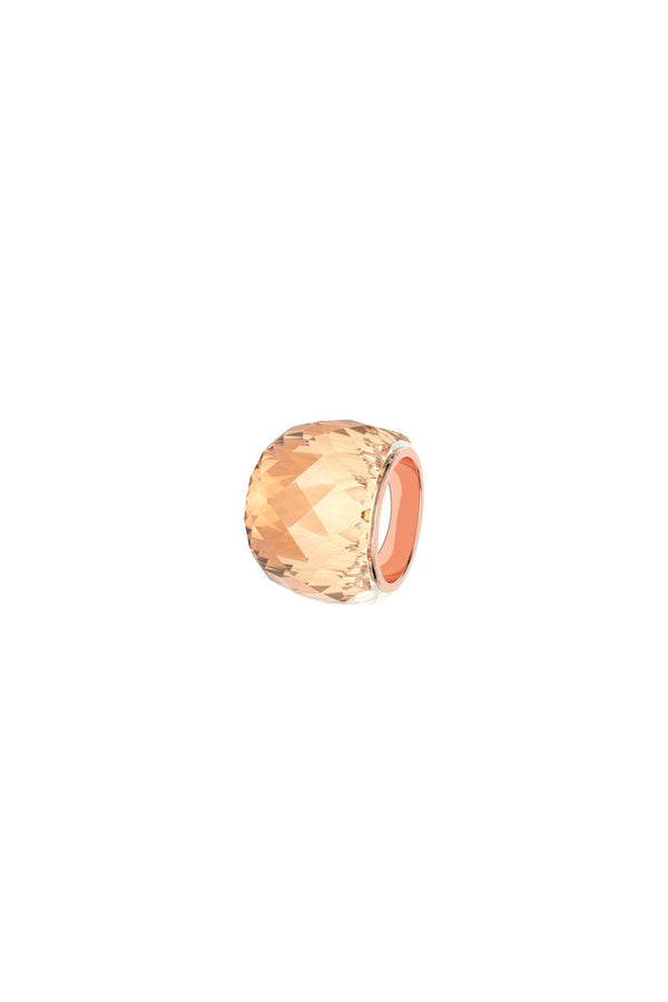 Swarovski - Bague Ornée De Cristaux Swarovski Nirvana - Doré