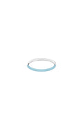 Swarovski - Jonc Orné De Cristaux Swarovski - Argenté Et Bleu