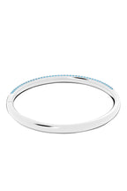 Swarovski - Jonc Orné De Cristaux Swarovski - Argenté Et Bleu