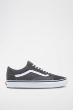Baskets En Cuir Old Skool Anthracite - Mixte