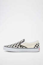 Baskets Classic Slip-On Blanc Et Noir - Mixte