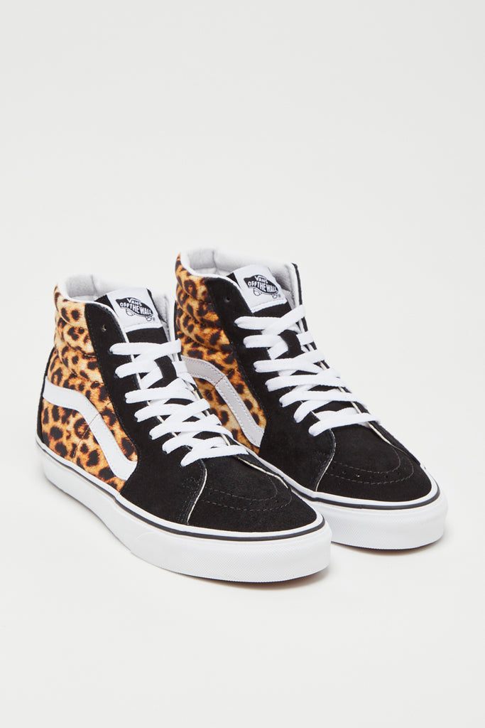 Baskets Montantes En Nubuck Sk8-Hi - Noir Et Marron - Mixte