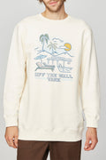 Sweat Resort Crew Ecru - Homme