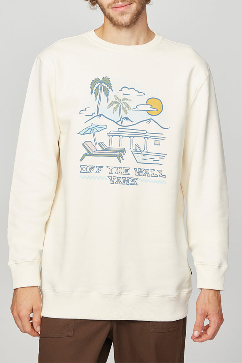 Sweat Resort Crew Ecru - Homme