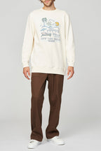 Sweat Resort Crew Ecru - Homme