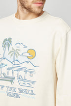 Sweat Resort Crew Ecru - Homme