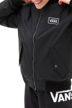 Bomber Crew Pilot Jacket Noir - Femme