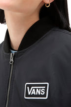Bomber Crew Pilot Jacket Noir - Femme