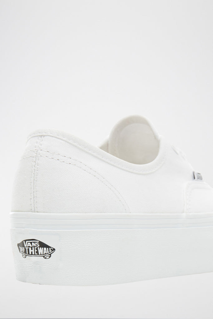 Baskets Plateformes Ua Authentic Blanc - Mixte
