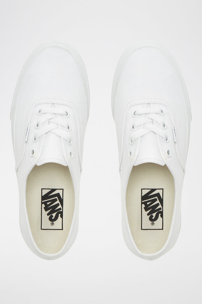 Baskets Plateformes Ua Authentic Blanc - Mixte