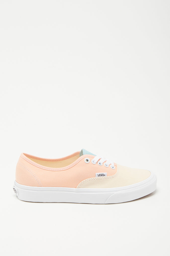 Baskets Authentic Saumon Et Beige - Mixte