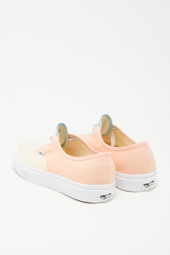 Baskets Authentic Saumon Et Beige - Mixte