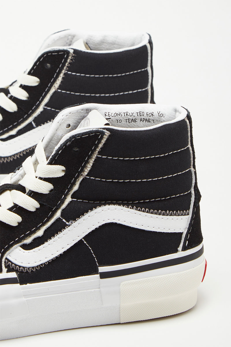 Baskets Montantes Sk8-Hi Reconstruct Noir - Mixte