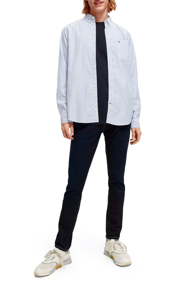 Scotch & Soda - Jean Skinny Bleu Marine - Homme