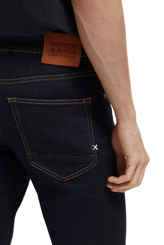 Scotch & Soda - Jean Skinny Bleu Marine - Homme